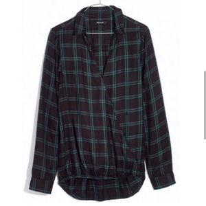 Madewell Palma - Green Plaid